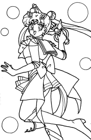 Usagi Tsukino Coloring Page